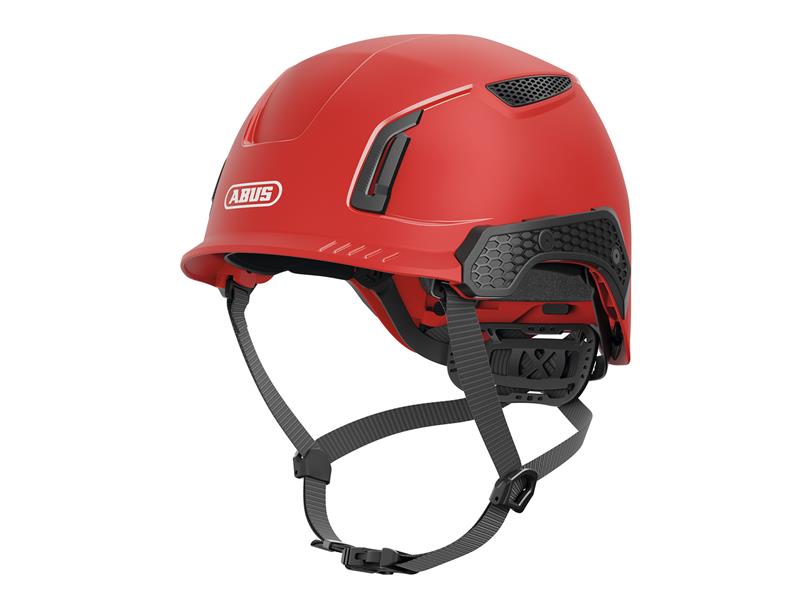 SPECTOR Vented Safety Helmet Red