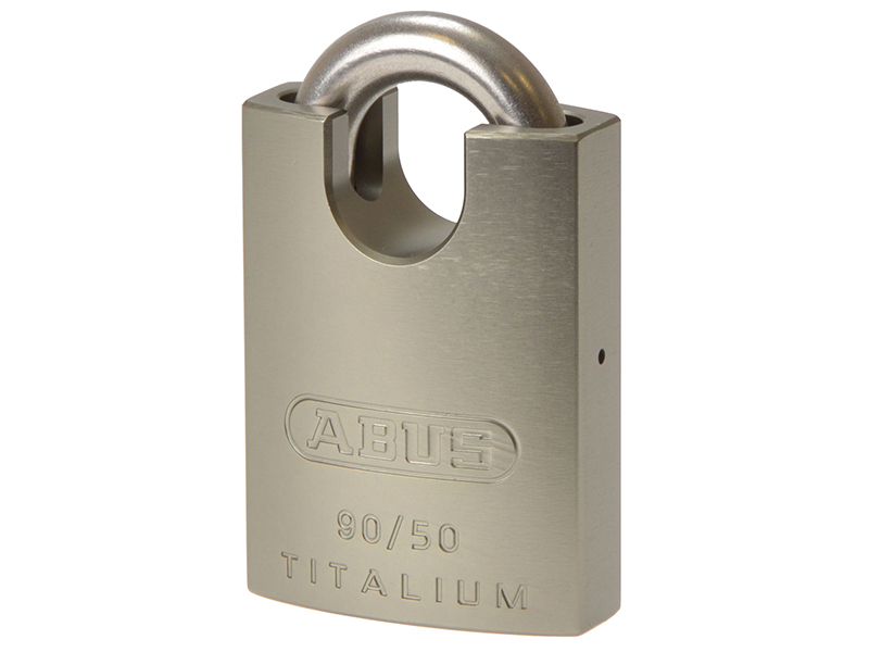 90RK/50mm TITALIUM(TM) Padlock Closed Shackle Keyed Alike 2745