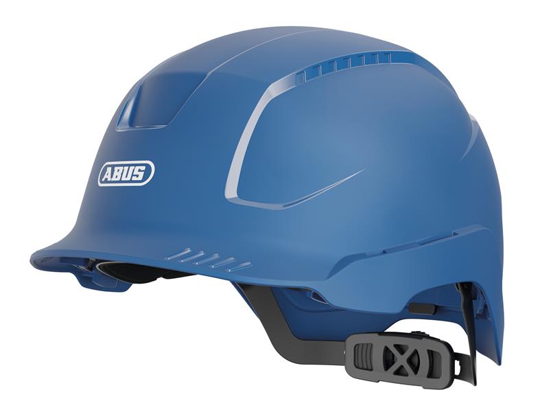 SCATOR-E Non-vented Safety Helmet Blue