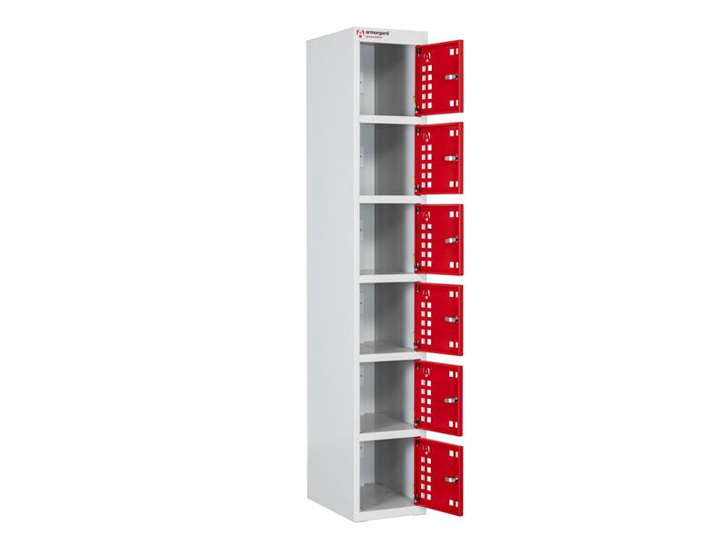 PowerStation(TM) 6 Door Charging Locker