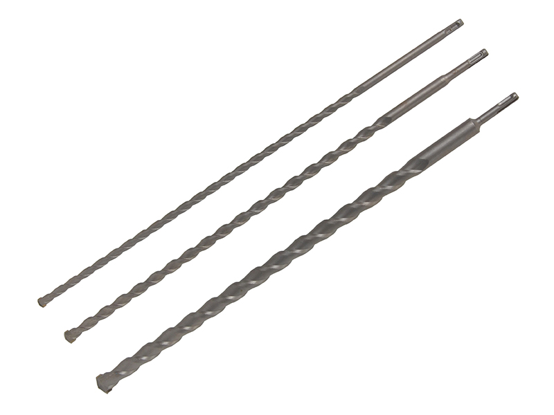 SDS Plus Drill Bit 600mm Set, 3 Piece