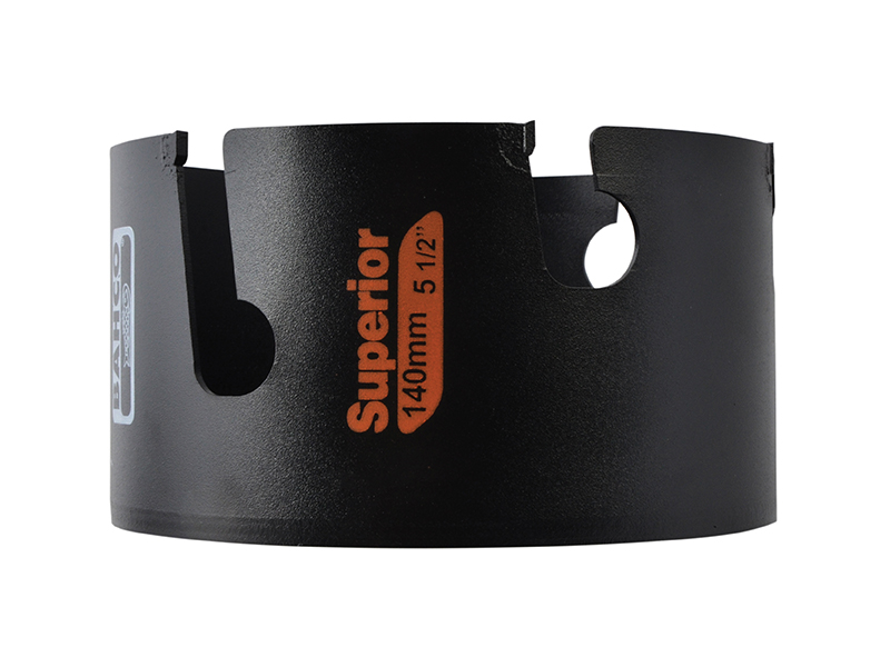 Superior(TM) Multi Construction Holesaw Carded 140mm