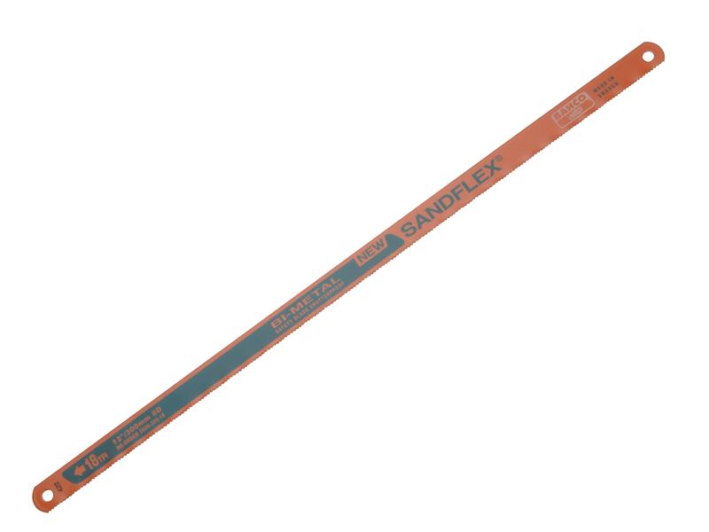 3906 Sandflex(R) Hacksaw Blades 300mm (12in) x 18 TPI (Pack 10)
