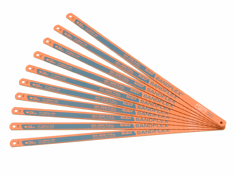 3906 Sandflex(R) Hacksaw Blades 300mm (12in) x 24 TPI (Pack 10)