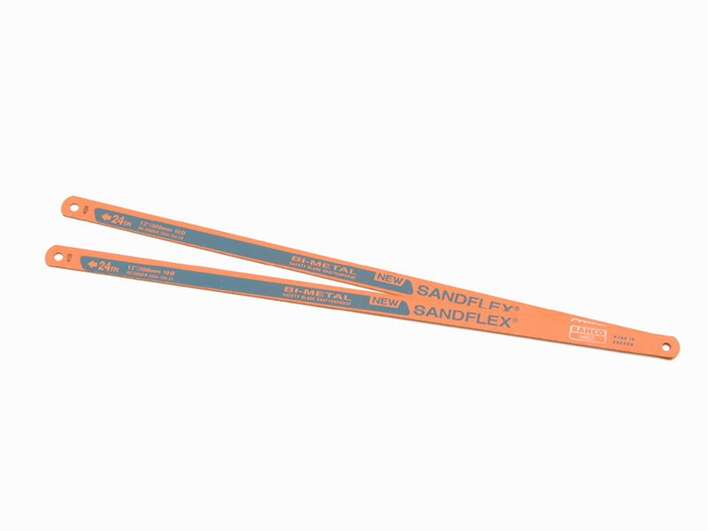 3906 Sandflex(R) Hacksaw Blades 300mm (12in) x 24 TPI (Pack 2)