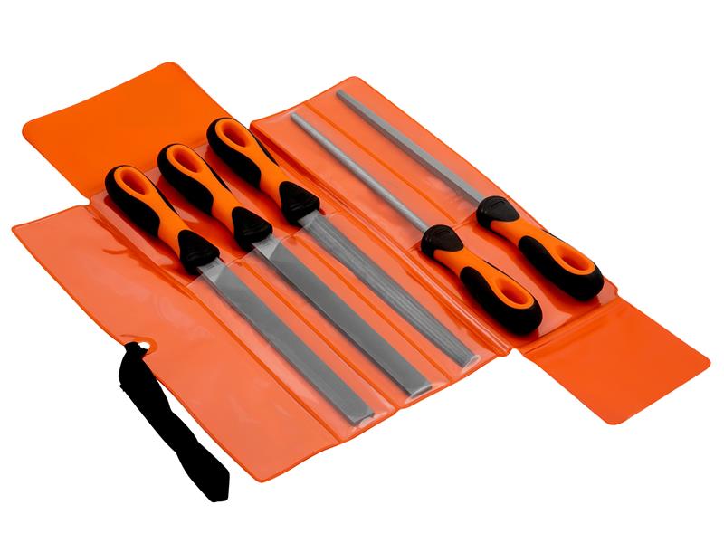 200mm (8in) ERGO(TM) Engineering File Set, 5 Piece