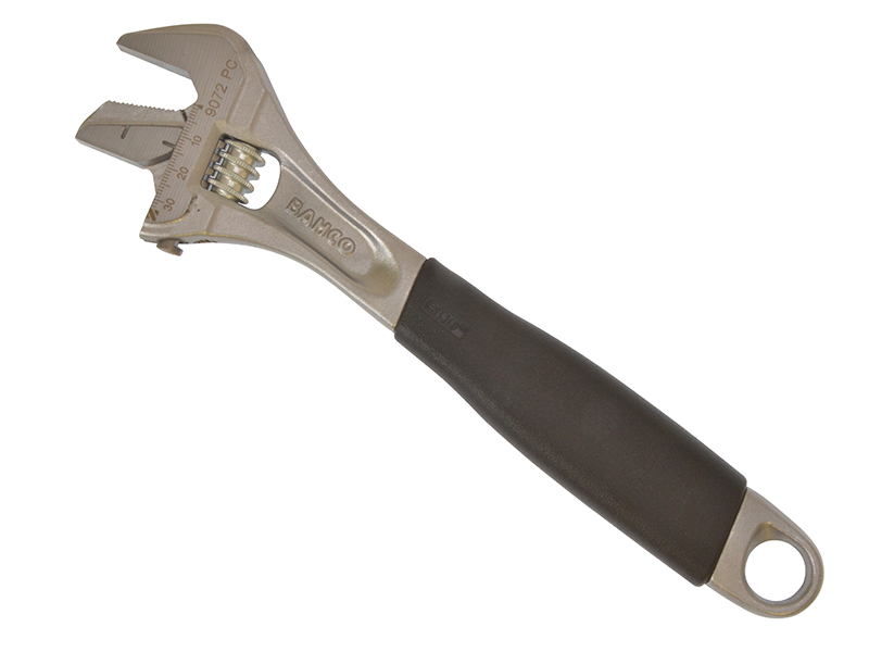 9072PC Chrome ERGO(TM) Adjustable Wrench Reversible Jaw 250mm (10in)