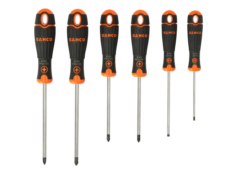 B219.026 BAHCOFIT Screwdriver Set, 6 Piece