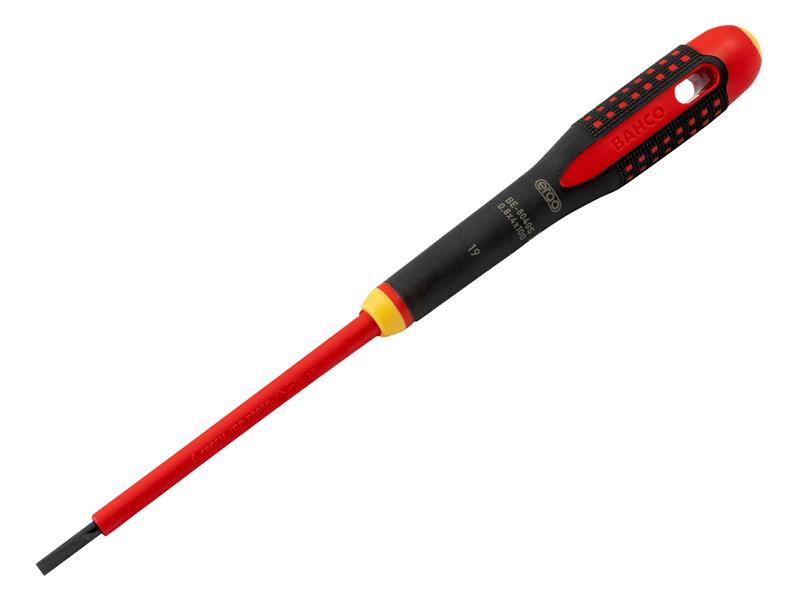 ERGO(TM) VDE Insulated Slotted Screwdriver 4.0 x 100mm