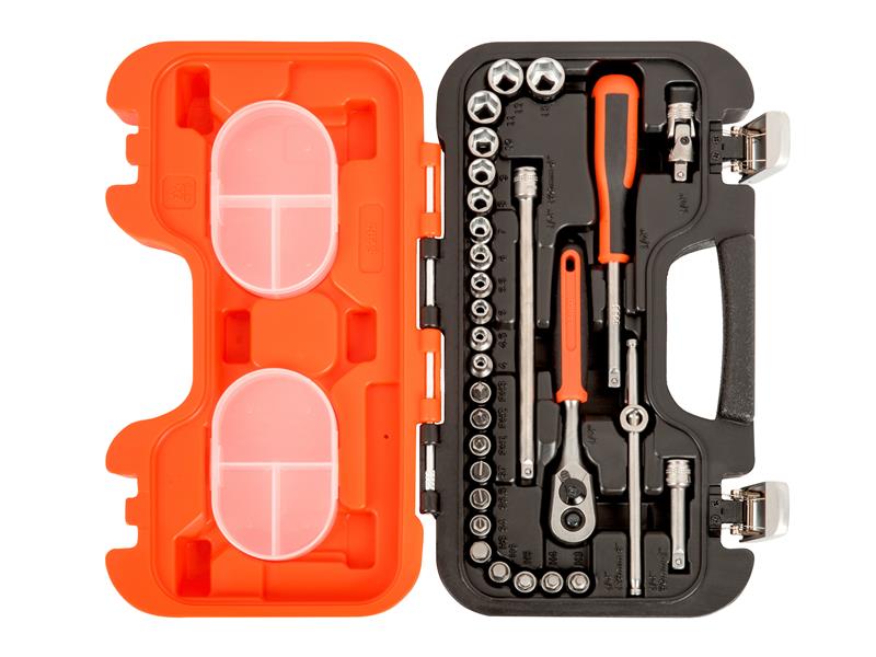 S290 1/4in Drive Socket Set, 29 Piece