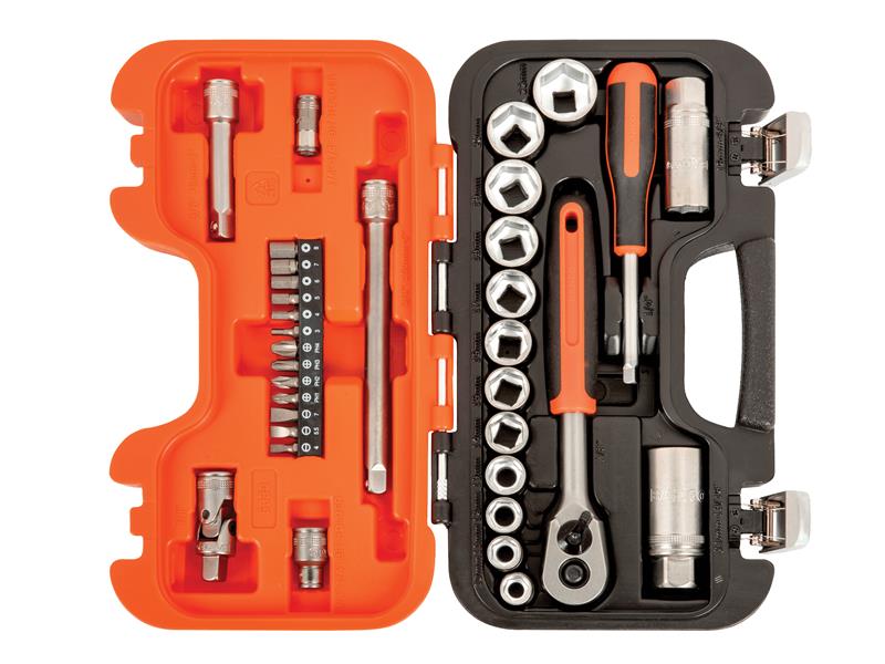 S330 3/8in Drive Socket Set, 34 Piece