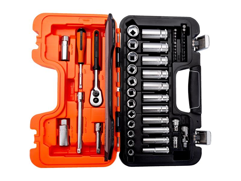 S330L 3/8in Deep Drive Socket Set, 53 Piece