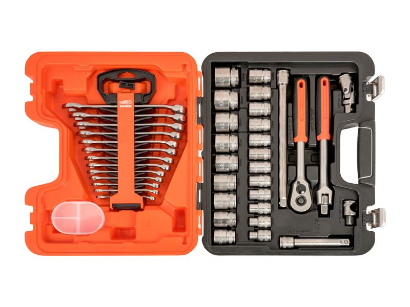 S400 1/2in Drive Socket & Spanner Set, 40 Piece