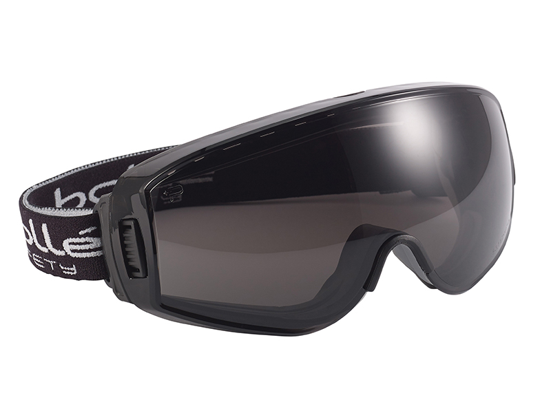 Pilot PLATINUM(R) Ventilated Safety Goggles - Smoke