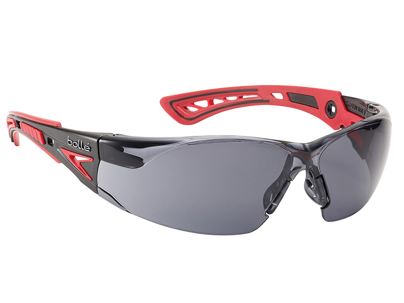 RUSH+ PLATINUM(R) Safety Glasses - Smoke