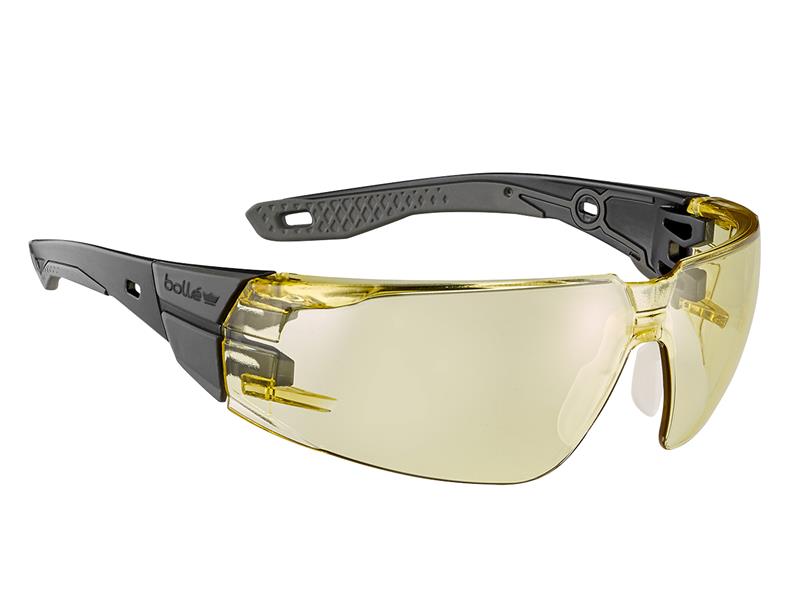 Rush+ 2.0 PLATINUM(R) Safety Glasses - Amber