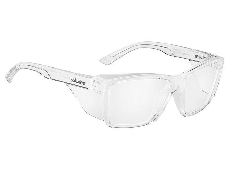 STKS 420 Crystal Frame Safety Glasses - Clear