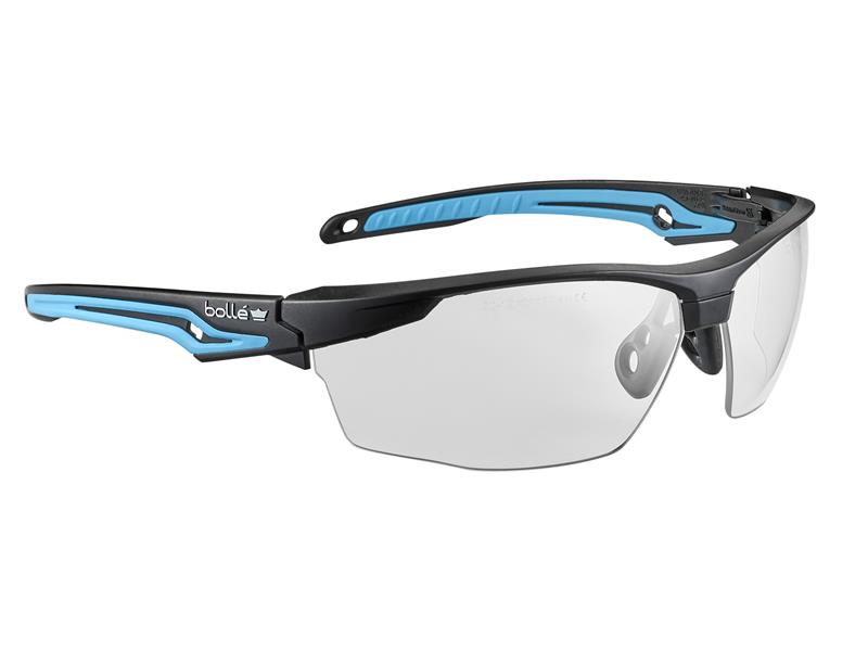 TRYON Safety Glasses - Platinum Cobalt Flash