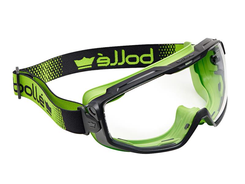 Green Sealed Universal Goggles - Platinum Clear