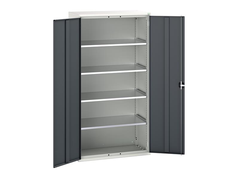 Verso 4 Shelf Cupboard 1050mm Anthracite Grey