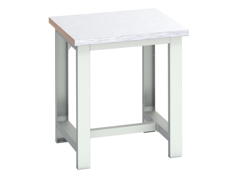 Cubio Basic Bench, Steel Clad Top 750 x 750mm