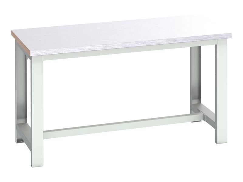 Cubio Basic Bench, Steel Clad Top 1500 x 750mm