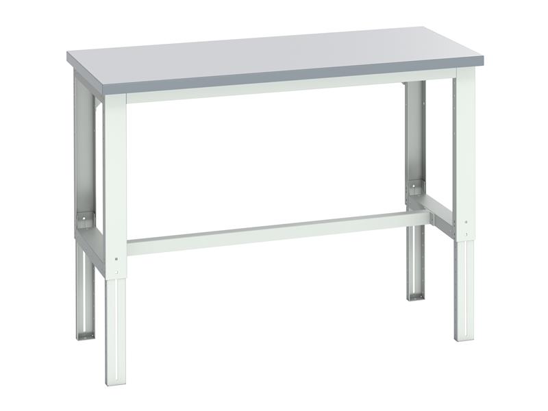 Cubio Adjustable Bench, Laminate Top 1500 x 750mm