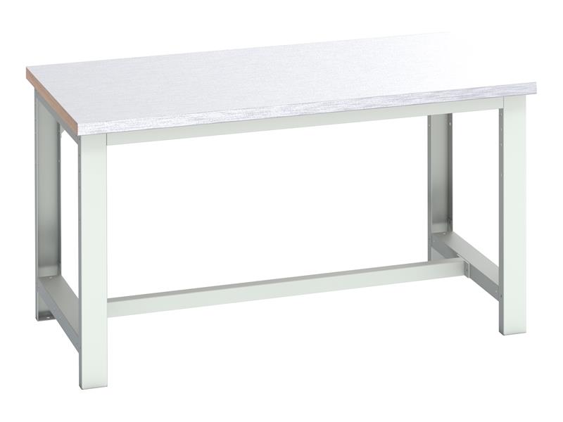 Cubio Basic Bench, Steel Clad Top 1500 x 900mm