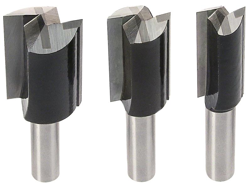 PRO Router Bit Straight Set, 6 Piece