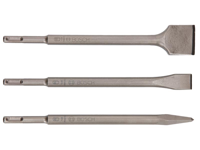 SDS Plus Hammer Drill Bit Set, 3 Piece