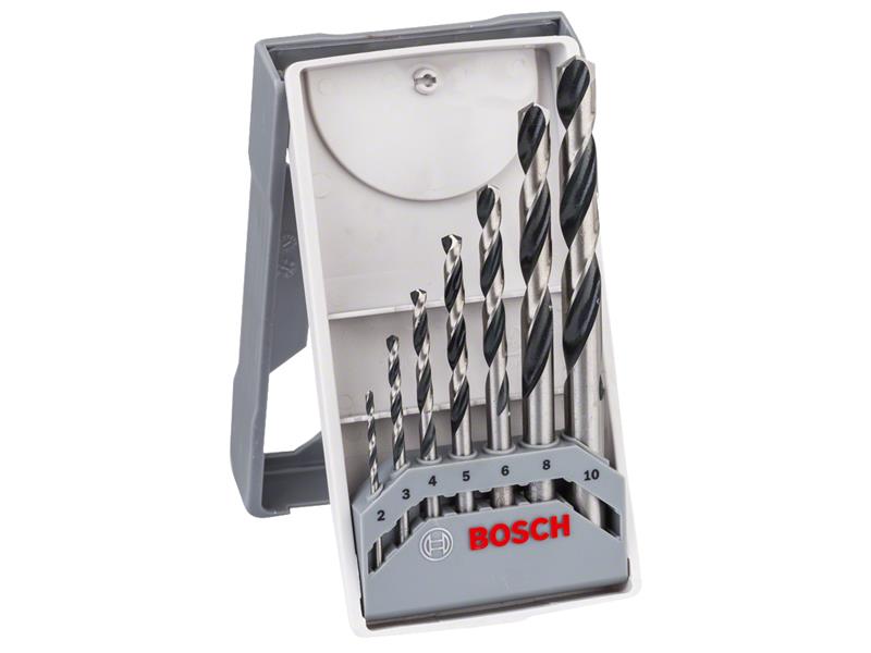 HSS Twist PointTeQ Drill Bit Set, 7 Piece