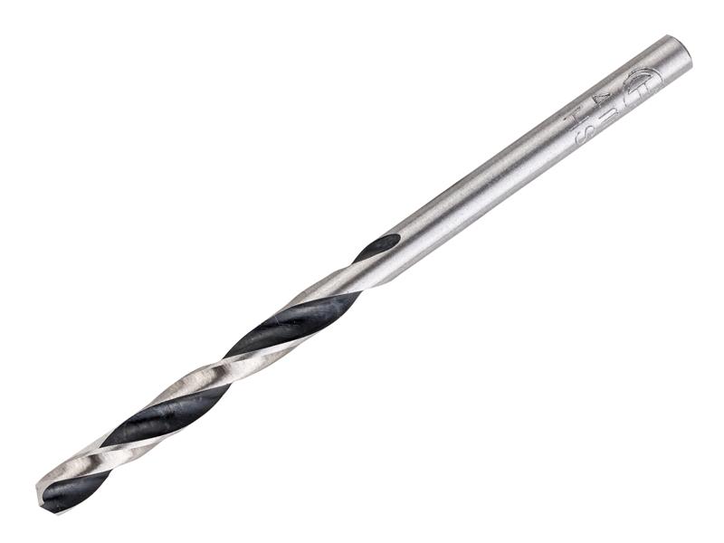 Metal HSS Twist Drill Bit 4 x 43 x 75mm (Pack of 2)