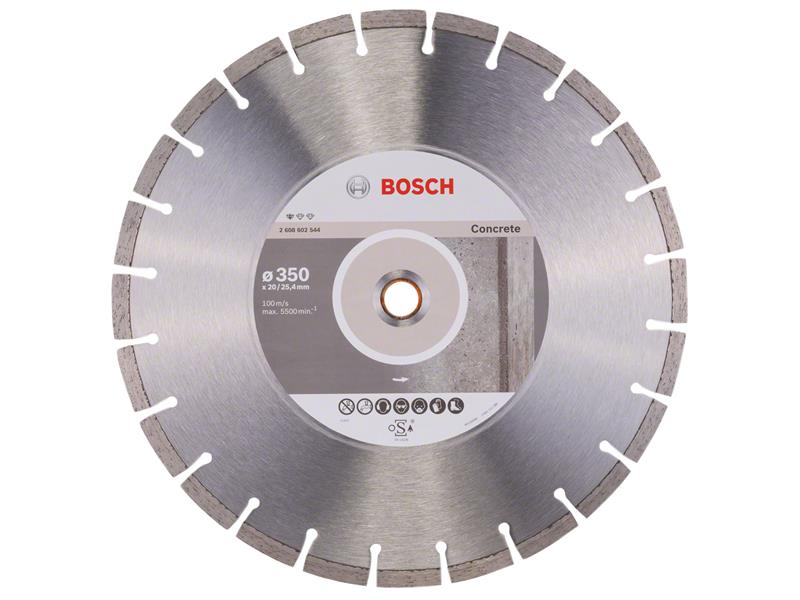 Standard for Concrete Diamond Cutting Disc 350 x 25.4mm