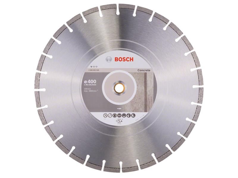 Standard for Concrete Diamond Cutting Disc 400 x 25.4mm