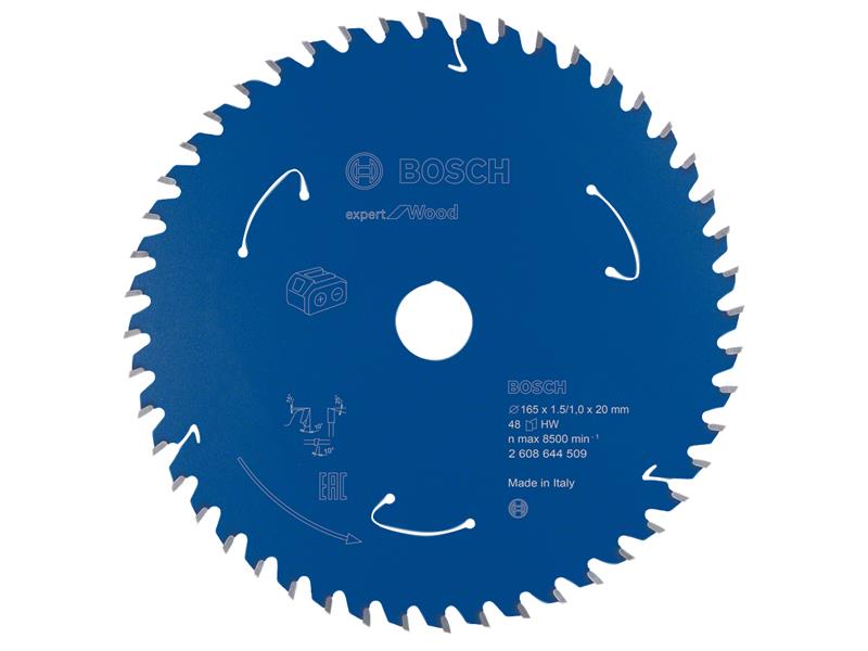 Expert for Wood Circular Saw Blade for Cordless Saws 165 x 20mm x 48T