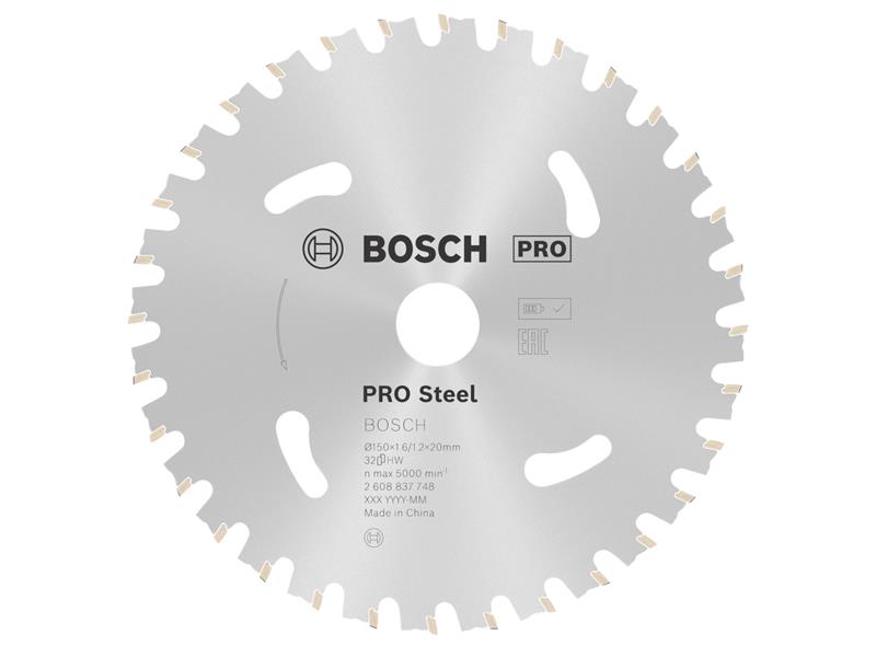 PRO Steel Cordless Circular Saw Blade 150 x 20mm x 32T