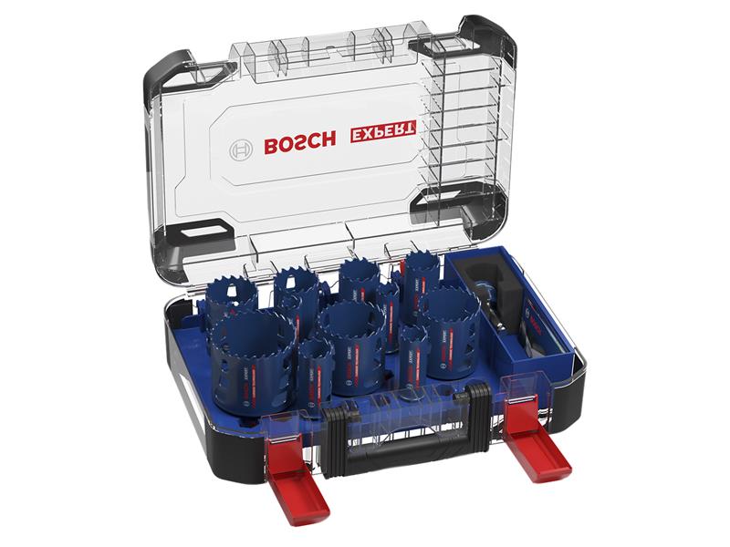 EXPERT Multi Material PC Plus Hole Saw Set, 14 Piece
