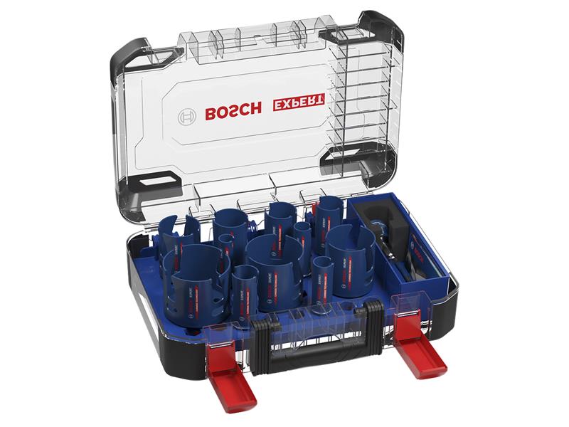 EXPERT Multi Material PC Plus Hole Saw Set, 15 Piece