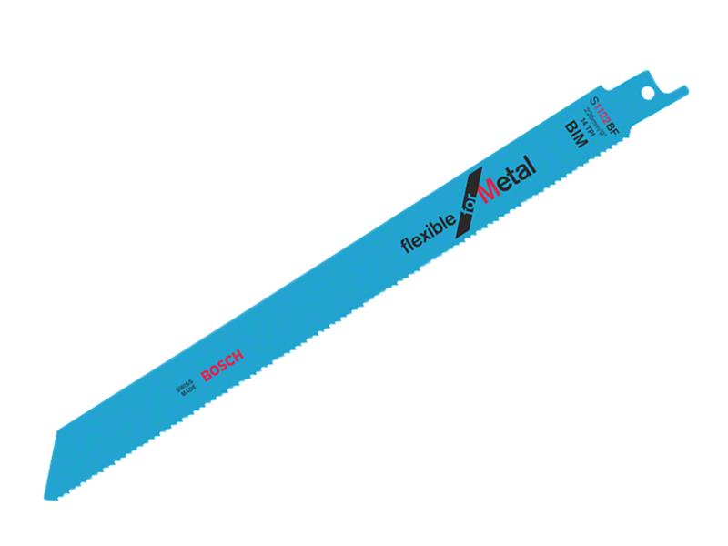 S 1122 BF Flexible for Metal Reciprocating Saw Blade 225mm 14 TPI Pack of 5