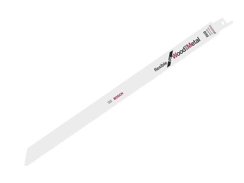 S 1222 VF Flexible for Wood & Metal Blade 300mm 10-14 TPI Pack of 5