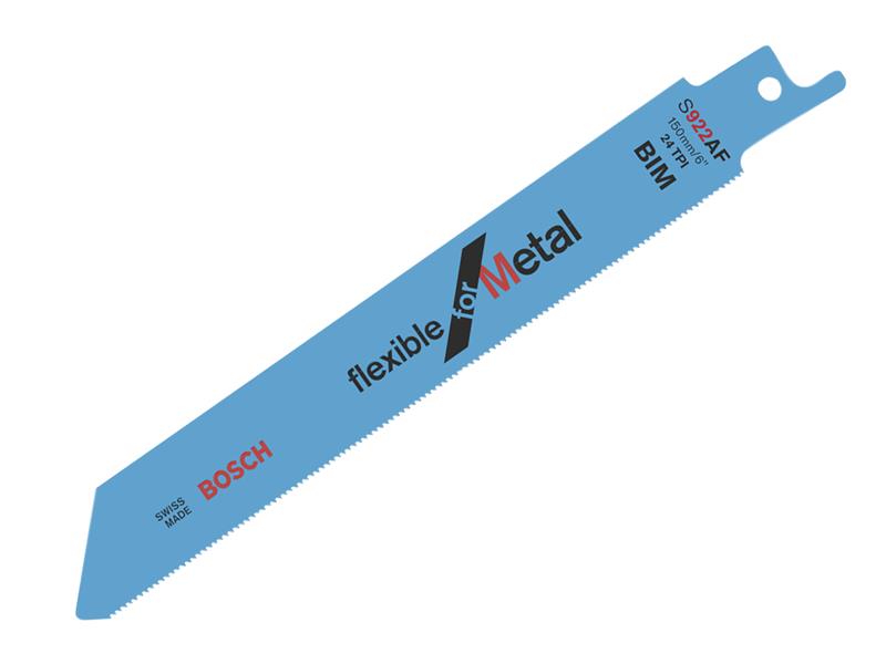 S 918 AF Basic for Metal Reciprocating Saw Blade 150mm 24 TPI Pack of 5