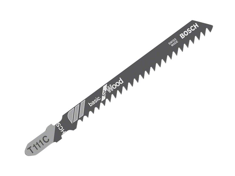 T 111 C Basic for Wood Jigsaw Blade 100mm Pack of 5