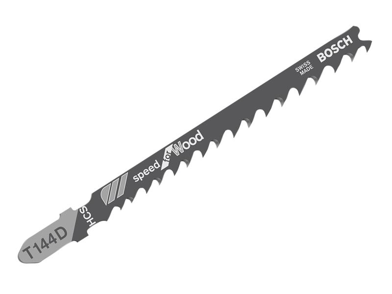 T 144 D Speed for Wood Jigsaw Blade 100mm Pack of 5