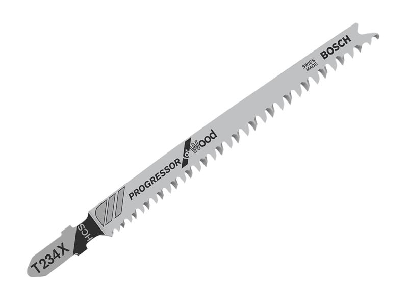 T 234 X Progressor for Wood Jigsaw Blade 117mm Pack of 5