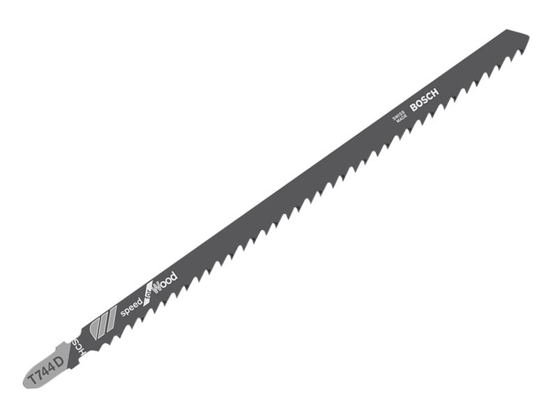 T 744 D Speed for Wood Jigsaw Blade 180mm Pack of 3