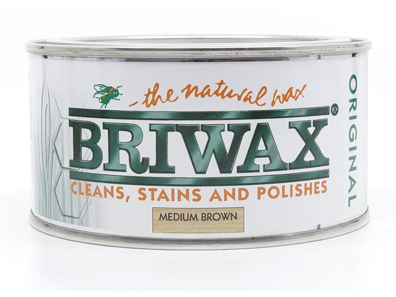Wax Polish Medium Brown 200g