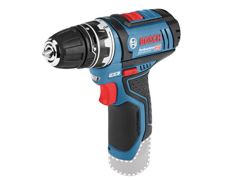 GSR 12V-15 FC Pro FlexiClick Drill Driver + Attachment 12V Bare Unit