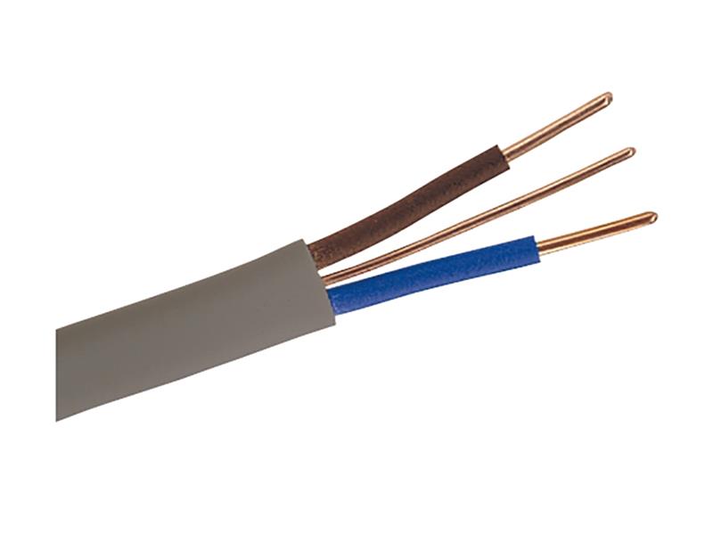 6422Y 1.5mm2 Twin & Earth Cable Grey 50m FL33D