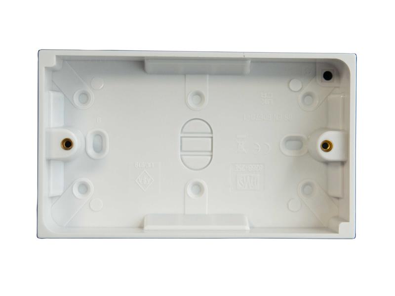 Pattress Box 2-Gang 25mm