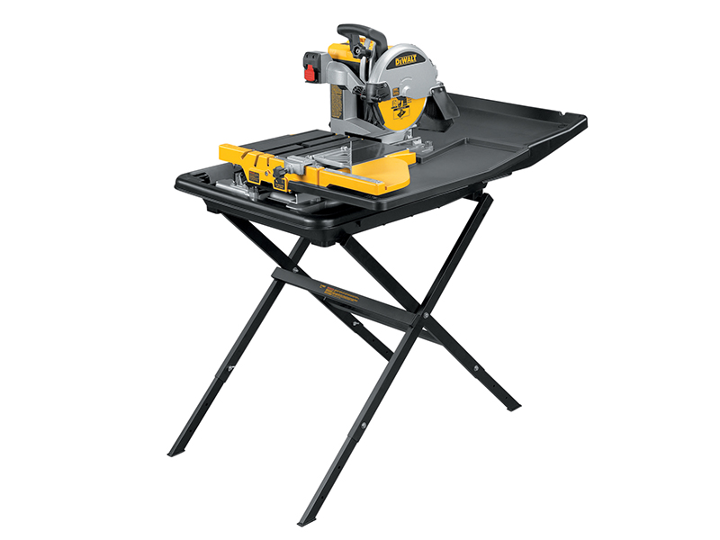D24000 Wet Tile Saw with Slide Table 1600W 240V